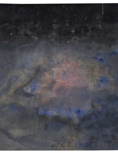 Arbeiten von Friederike Rohse zum Thema Blutmond, 2025